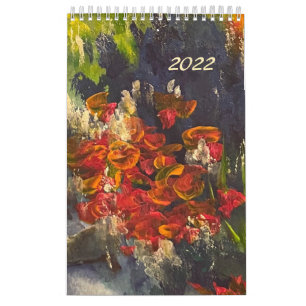 Art i Granska en liten kalender med en sida,