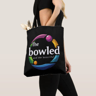 "Art i Rörelse: Circular Gräsmatta Bowls Bowled Lo Tygkasse