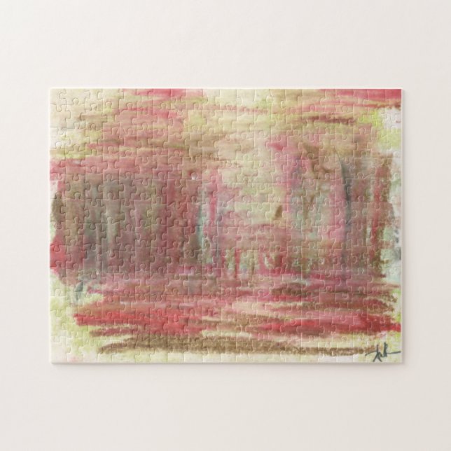 Art Image Puzzle - "Bosque" Pussel (Horisontell)