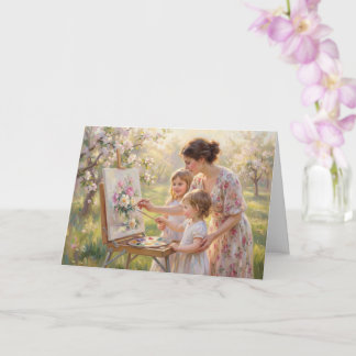 Art in the Orchard Mother's Day Card Kort