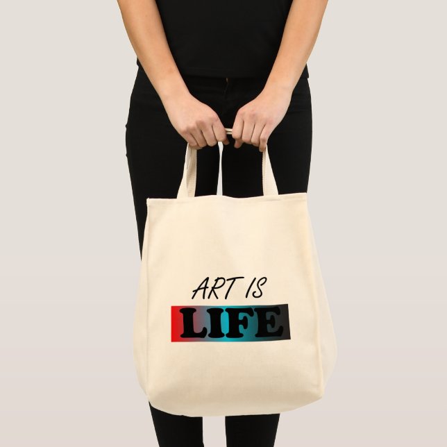 ART IS LIFE TYGKASSE (Framsida (produkt))