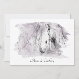 *~* Art Japansk kvinnlig OSA QR AR27 Bröllop Inbjudningar