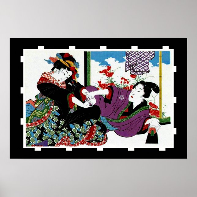 Art Japanska Vintage affisch (Framsidan)