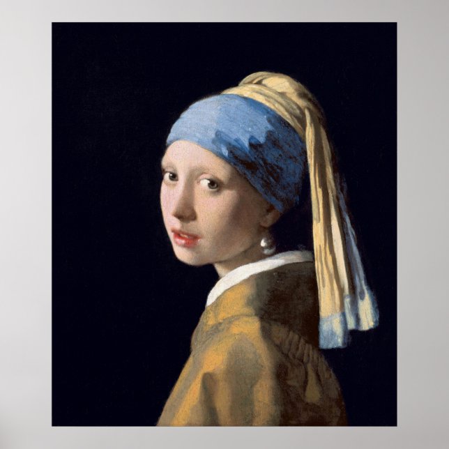 ART - JOHANNES VERMEER POSTER (Framsidan)