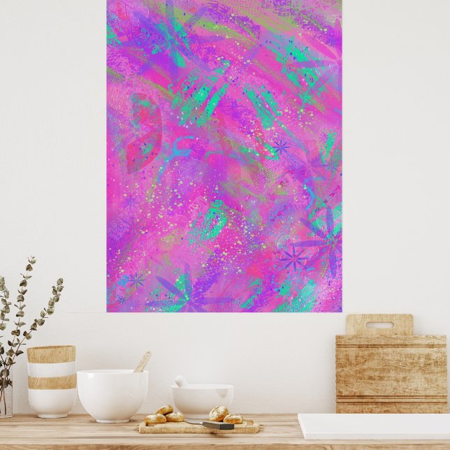 Art Journal Kärlek Poster (Kök)