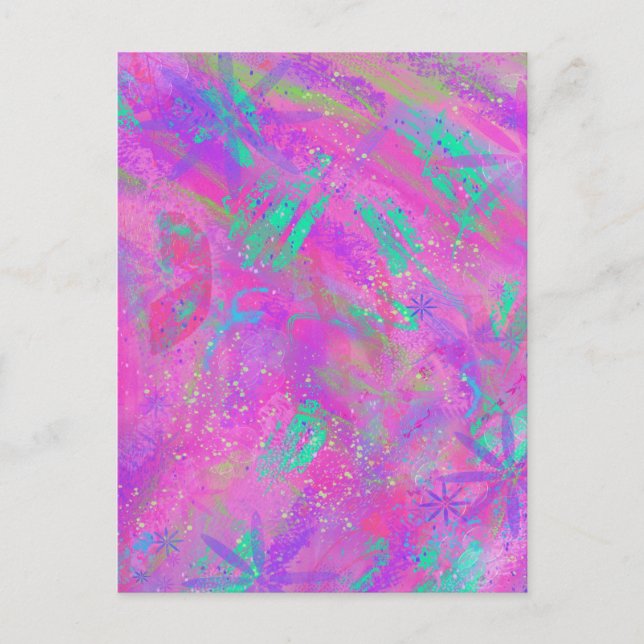 Art Journal Kärlek Vykort (Framsida)