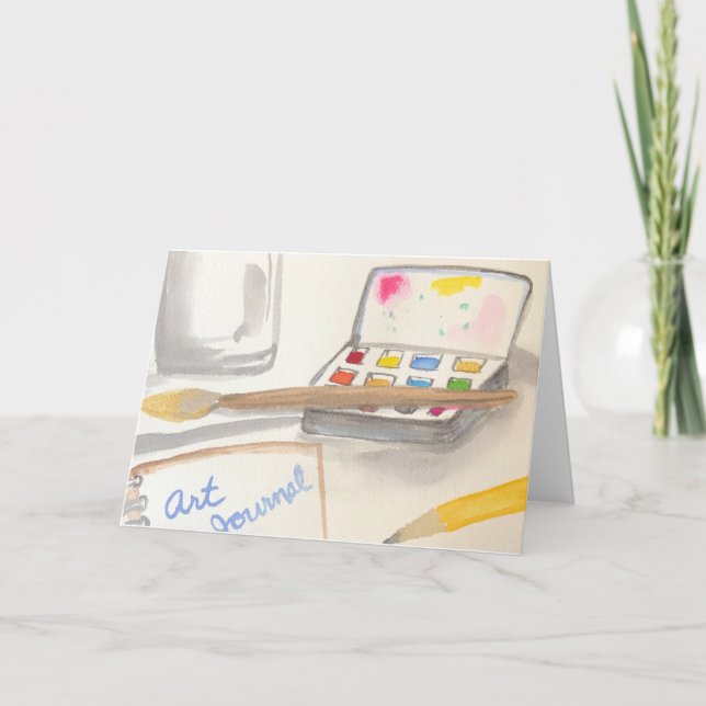 Art Journal Kort (Framsida)