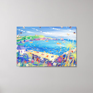 Art Kanvastryck: Mor Ivey Bay Cornwall Canvastryck