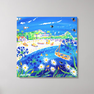 Art Kanvastryck: Puffin Days Tresco, Scilly Isles Canvastryck