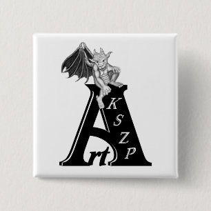Art KSZP Logotyp mit Golem Gargoyle Knapp