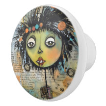 Art Lady 7 Charming och bedrövad