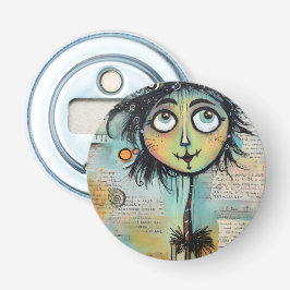 Art Lady 9 Charming och nödlidande Flasköppnare