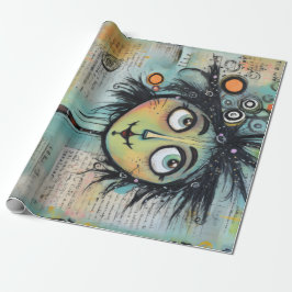 Art Lady 9 Charming och nödlidande Presentpapper