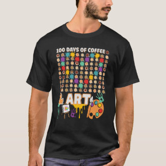 Art Lärare 100-dagarsdag för skolkonst T Shirt