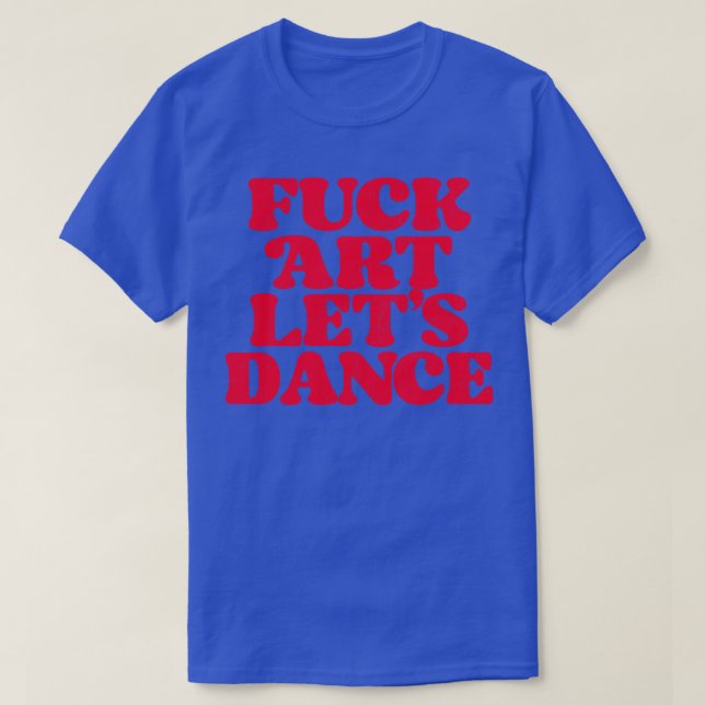Art Lets Dance T Shirt (Design framsida)