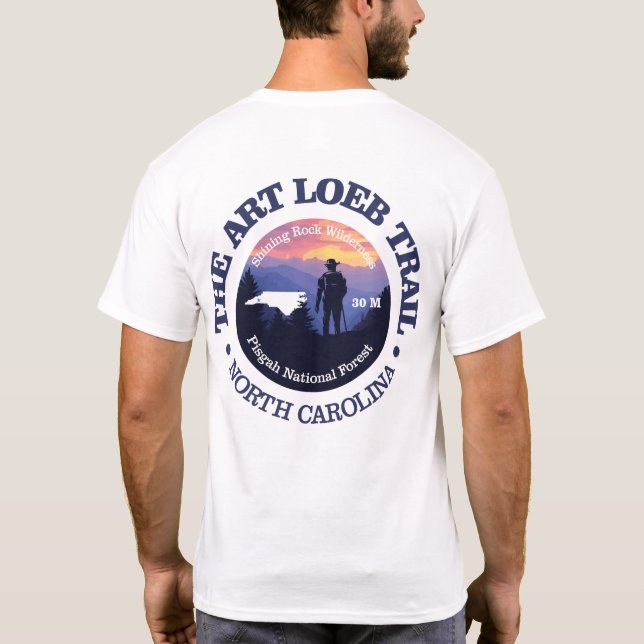 Art Loeb-spår (rd2) T Shirt (Baksida)