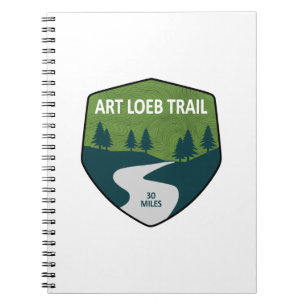 Art Loeb Trail North Carolina Anteckningsbok