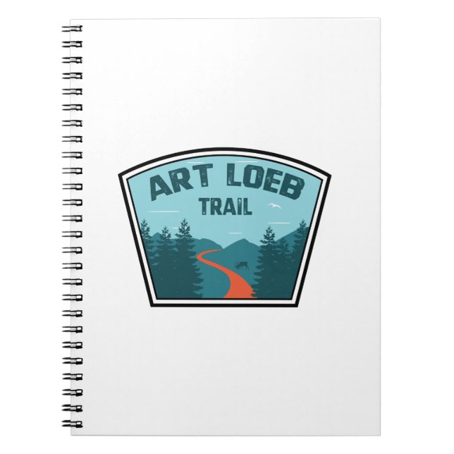 Art Loeb Trail North Carolina Anteckningsbok (Framsidan)