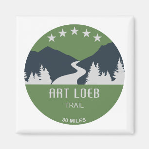 Art Loeb Trail North Carolina Magnet