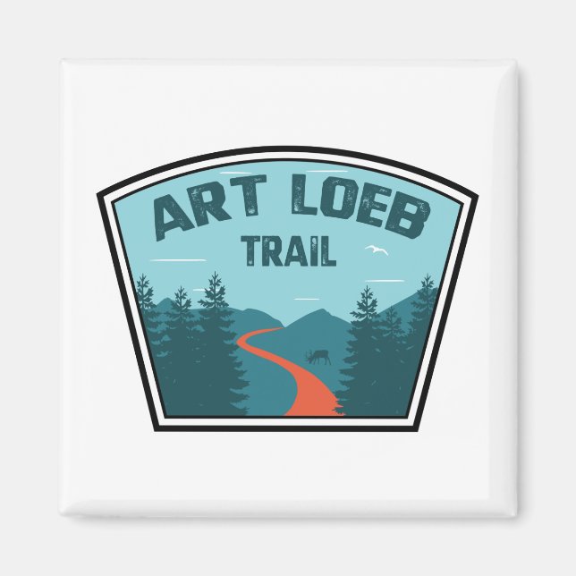 Art Loeb Trail North Carolina Magnet (Framsidan)