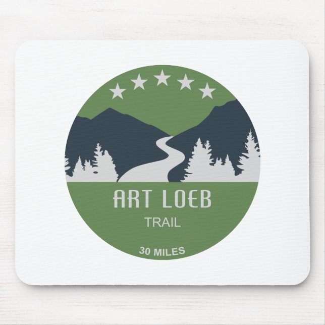 Art Loeb Trail North Carolina Musmatta (Framsidan)