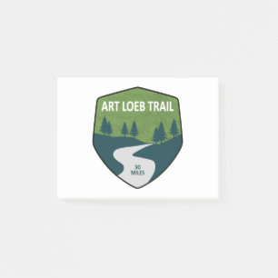 Art Loeb Trail North Carolina Post-it Block