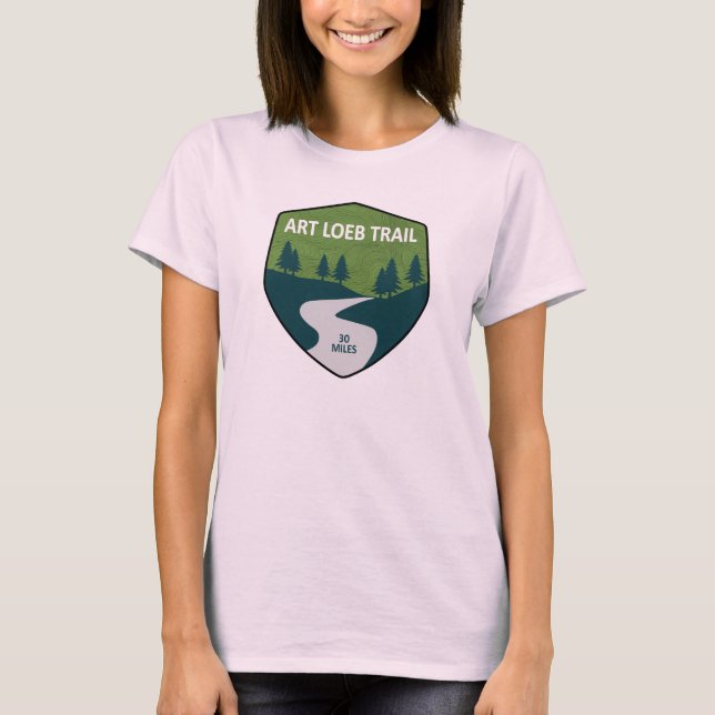 Art Loeb Trail North Carolina T Shirt (Framsida)