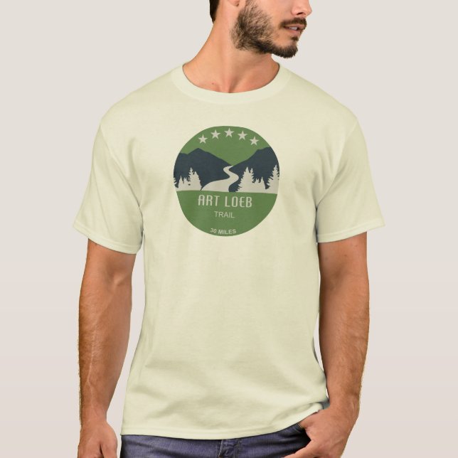 Art Loeb Trail North Carolina T Shirt (Framsida)