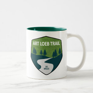 Art Loeb Trail North Carolina Två-Tonad Mugg