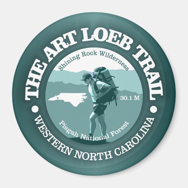 Art Loeb Trail (T) Magnet (Framsidan)