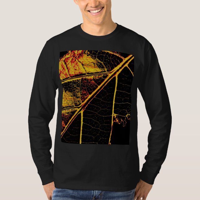 Art löv hösten t-shirt (Framsida)