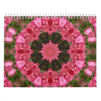 Art-Mandalas för kalender-Abstrakt Kalender