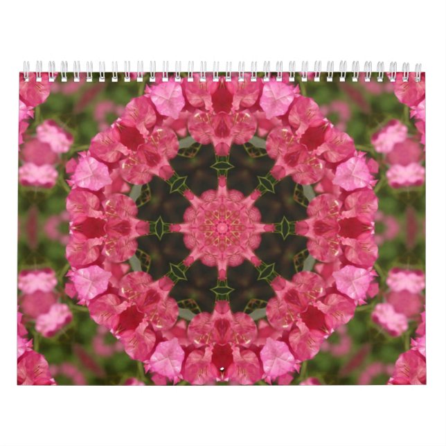 Art-Mandalas för kalender-Abstrakt Kalender (Omslag)