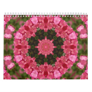 Art-Mandalas för kalendern och Abstrakten Kalender