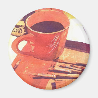 Art med kaffe magnet