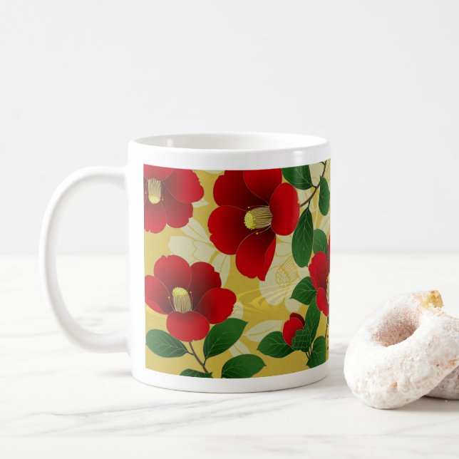 Art Mug "camellia” Kaffemugg (Med munk)