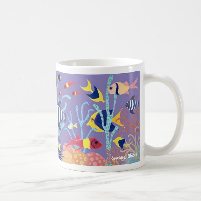 Art Mugg: Musée Océanographique de Monaco Kaffemugg (Höger)