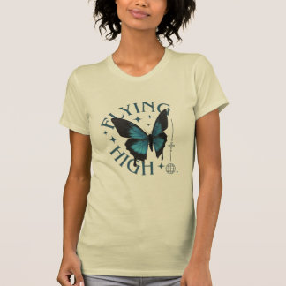 art nature phrase flying high t shirt