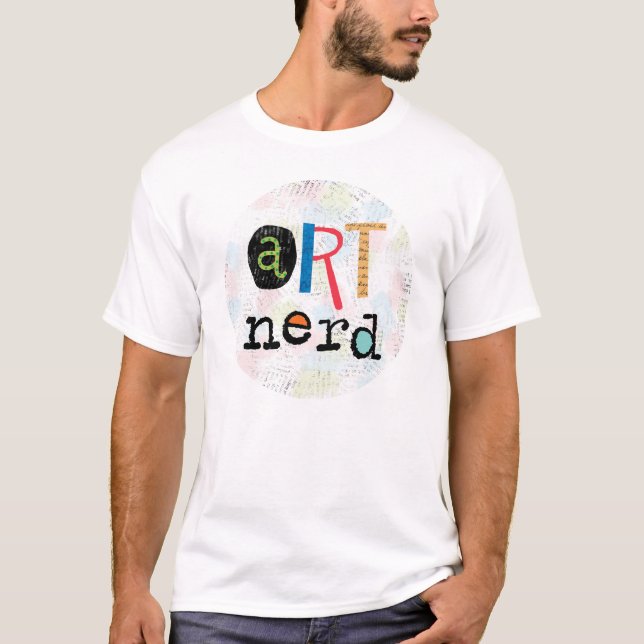 Art Nerd T Shirt (Framsida)