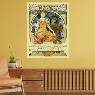 Art Nouveau 1904 Världsutställningen St. Louis av Poster
