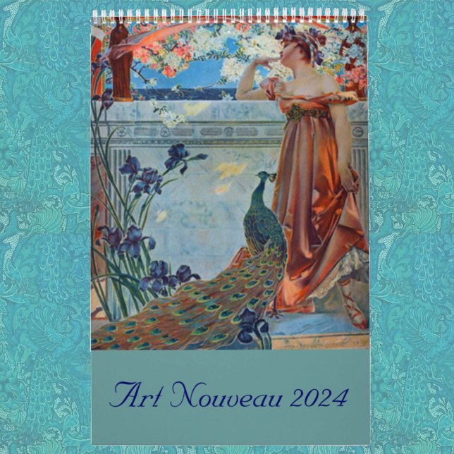 Art Nouveau 2024 Kalender (Skapare uppladdad)