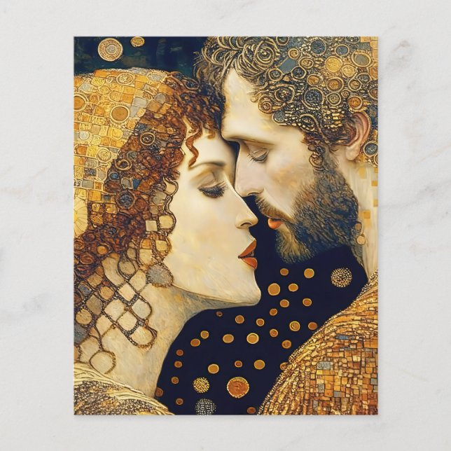 Art Nouveau A Couple In Love  (Framsida)