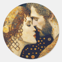 Art Nouveau A Couple In Love