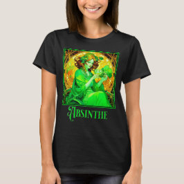 Art nouveau Absinthe T Shirt