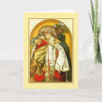 Art nouveau Alfons Mucha Tjeckiska republikens föd