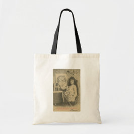 Art nouveau Alphonse mucha-bilmodell Tygkasse