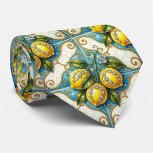 Art Nouveau Amalfi Citron Mediterranean Diamanter Slips
