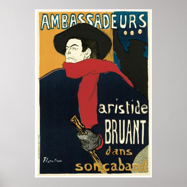 Art nouveau ambassader poster (Framsidan)