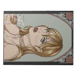 Art nouveau anteckningsblock