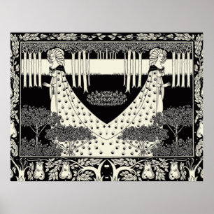 Art nouveau Aubrey Beardsley Salome Poster